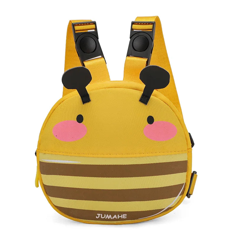 🐾 Cute Animal Dog Harness Backpack with Saddle Bags for Small Dogs