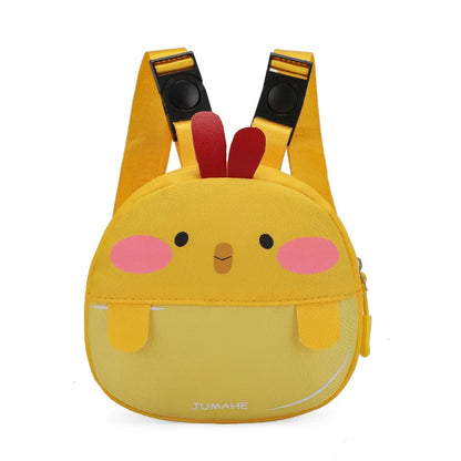 🐾 Cute Animal Dog Harness Backpack with Saddle Bags for Small Dogs
