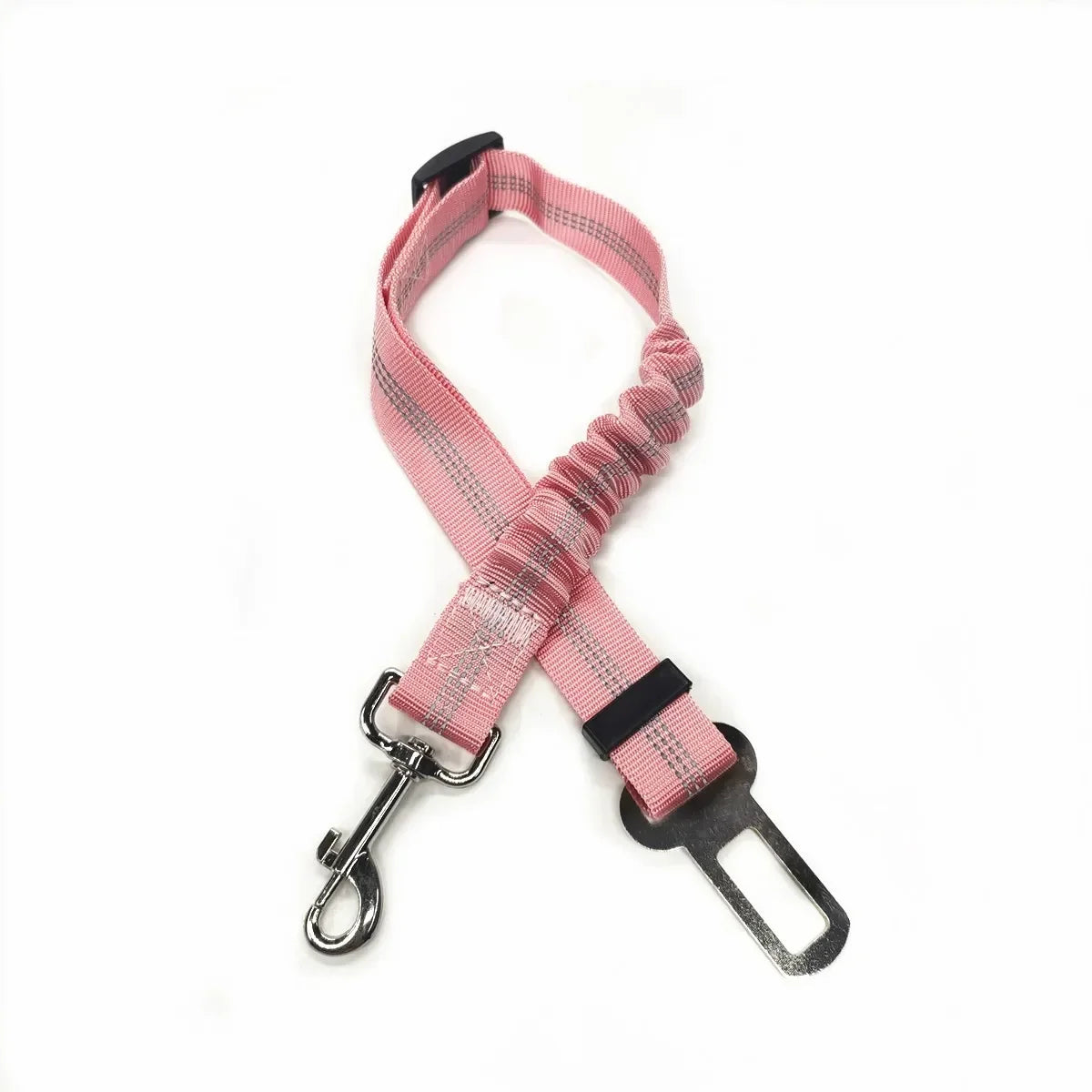 🐾 Adjustable Pet Car Seat Belt with Safety Clip for Dogs & Cats