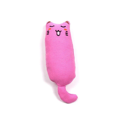 🐱 Cute Catnip Plush Toy with Crinkle Sound for Cats & Kittens