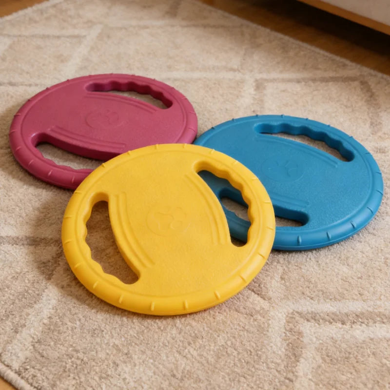 🐾 EVA Flying Disc Chew & Training Toy for Dogs