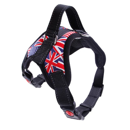🐾 Strong Adjustable Dog Harness Vest for Small, Medium & Large Dogs
