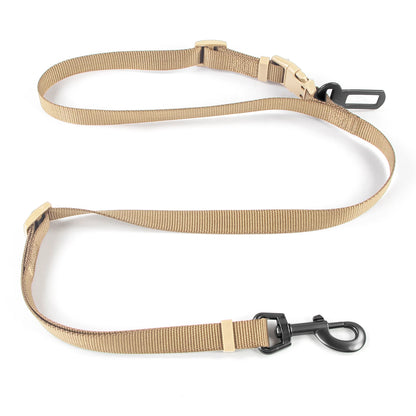 🐾 Adjustable Dog Car Seat Belt & Multi-Purpose Leash