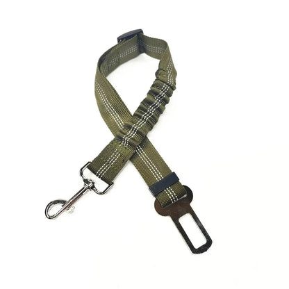 🐾 Adjustable Pet Car Seat Belt with Safety Clip for Dogs & Cats