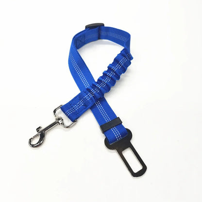 🐾 Adjustable Pet Car Seat Belt with Safety Clip for Dogs & Cats