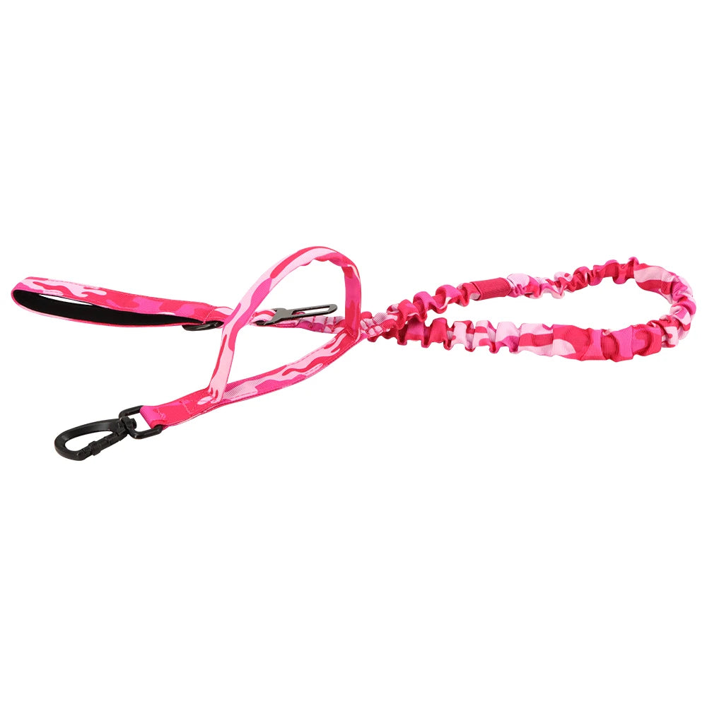 🐾 Military Tactical Dog Leash with Dual Handles