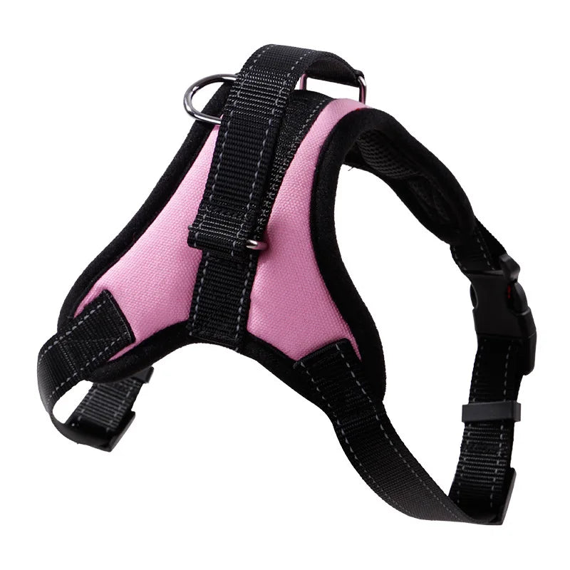🐾 Strong Adjustable Dog Harness Vest for Small, Medium & Large Dogs