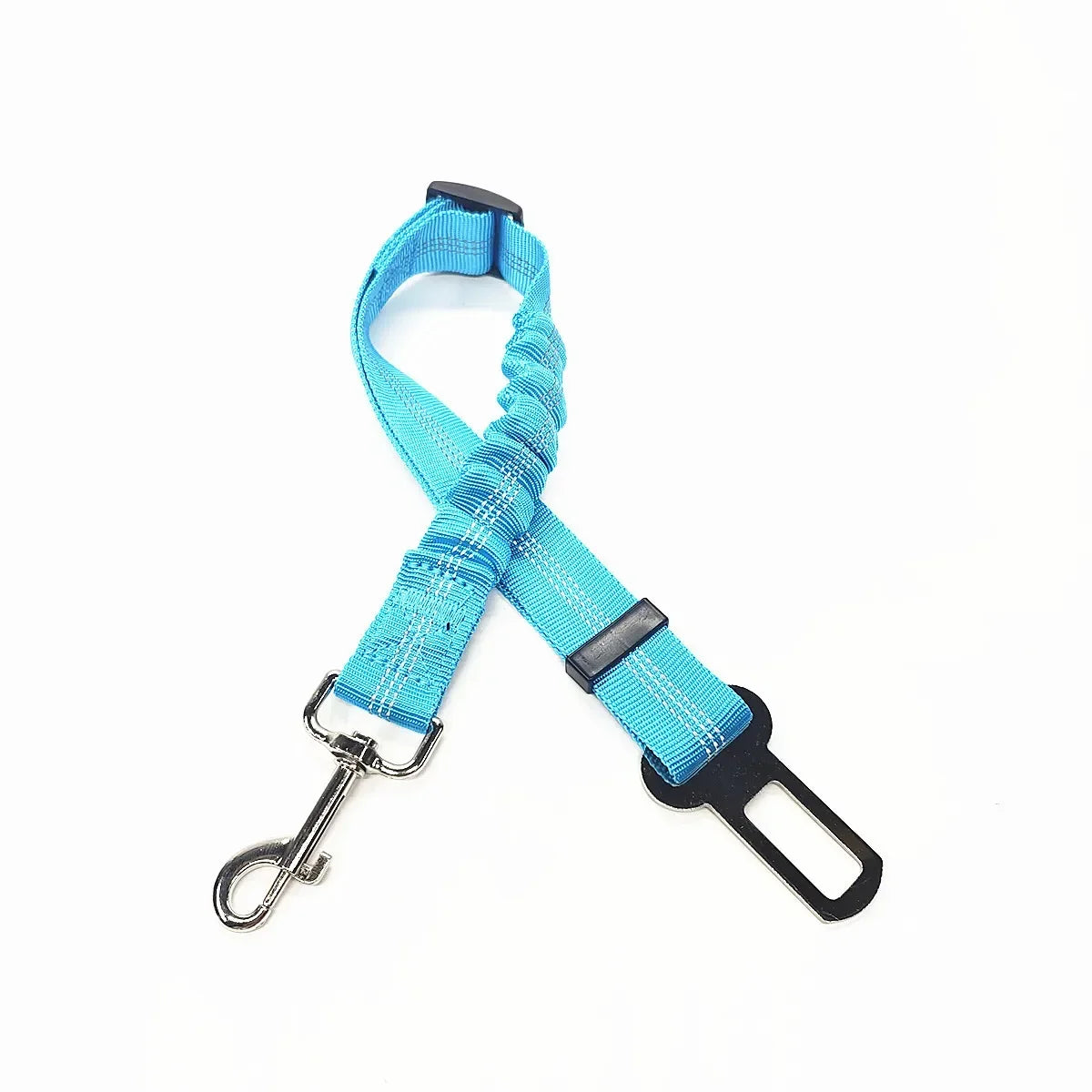 🐾 Adjustable Pet Car Seat Belt with Safety Clip for Dogs & Cats