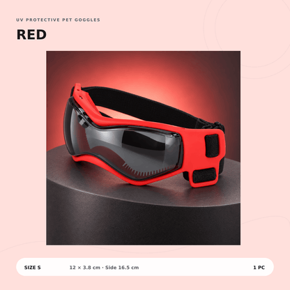 🐾 UV Protective Pet Goggles for Small & Medium Dogs & Cats