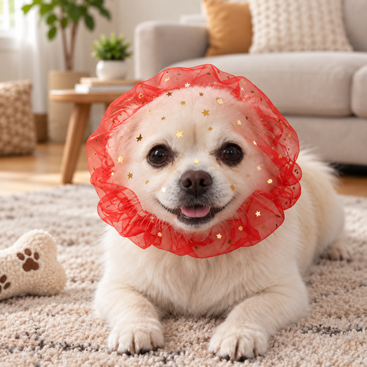 🐾 Breathable Adjustable Protective Pet Head Cover for Dogs