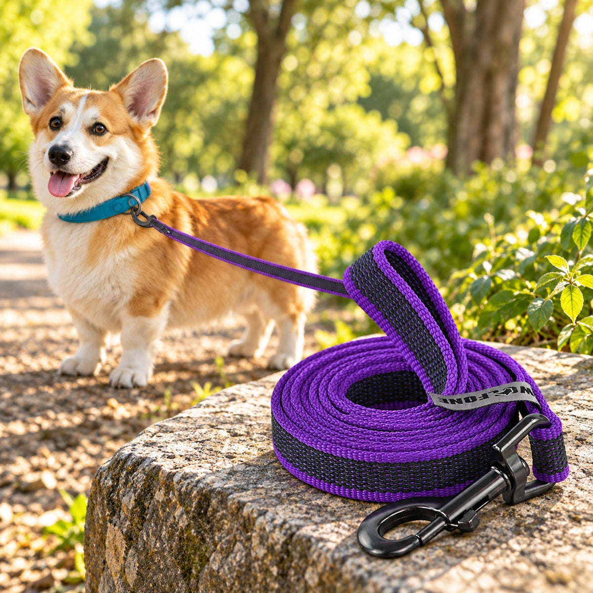 🐾 Long Dog Training Leash 1.5–15M (5–49FT) for Small, Medium & Large Dogs