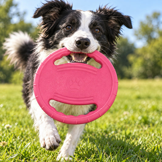 🐾 EVA Flying Disc Chew & Training Toy for Dogs