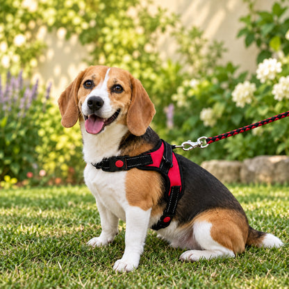 🐾 Strong Adjustable Dog Harness Vest for Small, Medium & Large Dogs